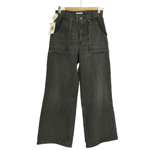 ATMOS PINK 23AW  ローライズ フリンジ デニムパンツ レディース JPN:S